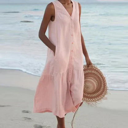 Alma - Robe Chemise D'Été