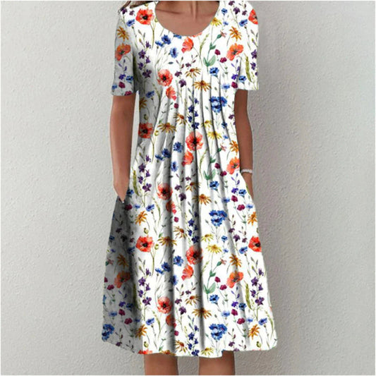 Celeste - Robe Midi Aérée Élegante