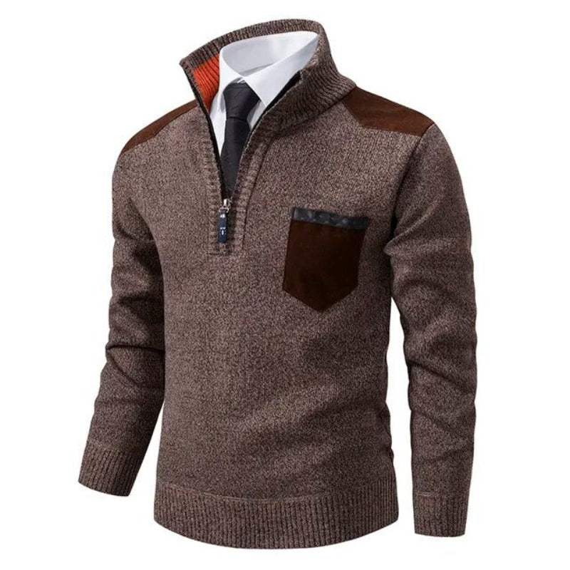 Pull homme en cachemire de luxe pour l’automne et l’hiver