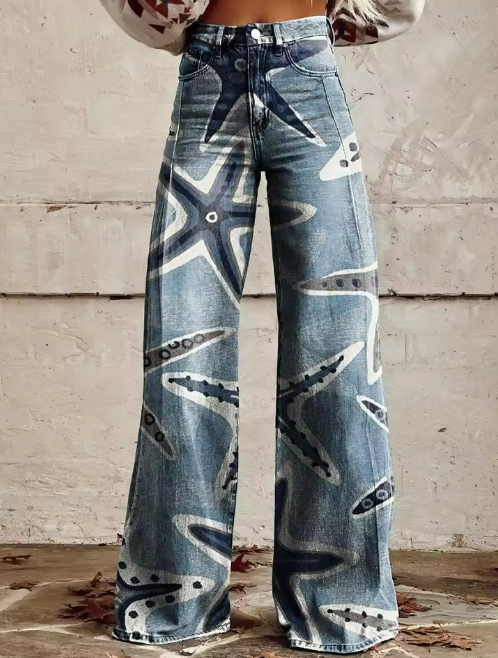 EM - Pantalon bohème vintage