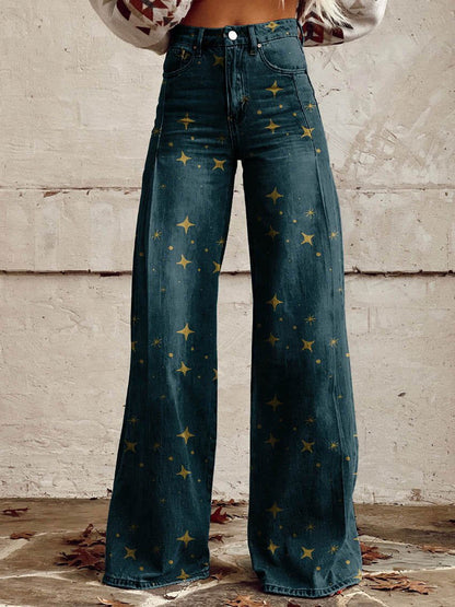 EM - Pantalon bohème vintage