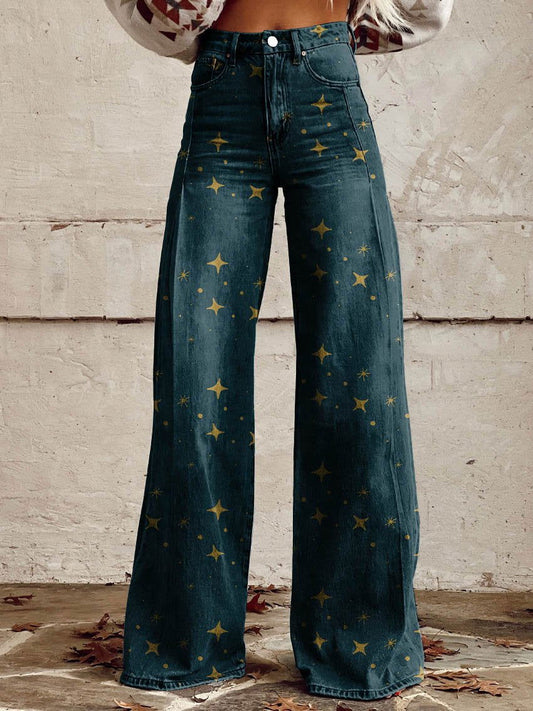 EM - Pantalon bohème vintage