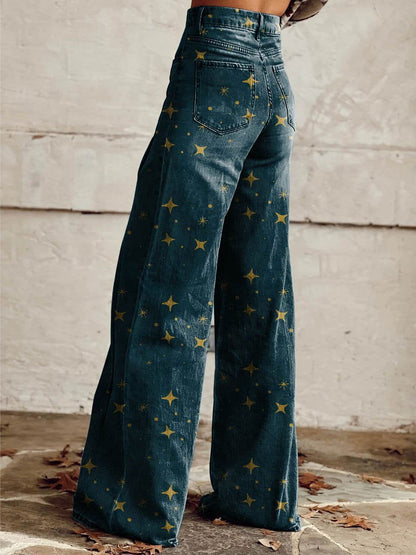 EM - Pantalon bohème vintage