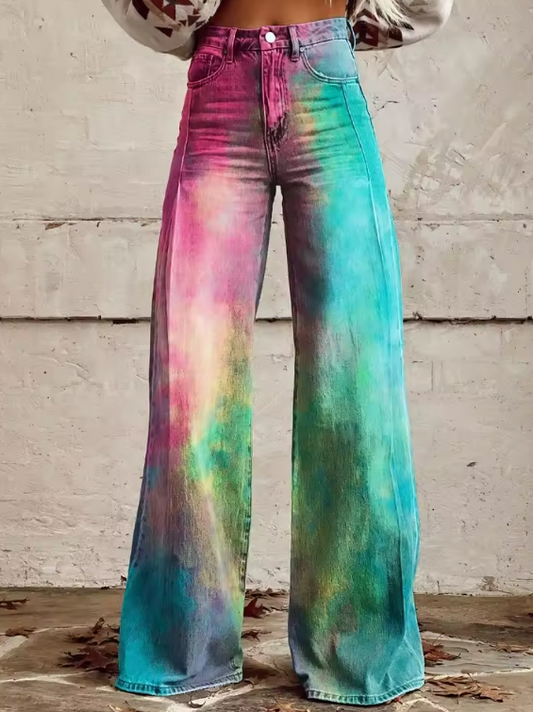 EM - Pantalon bohème vintage