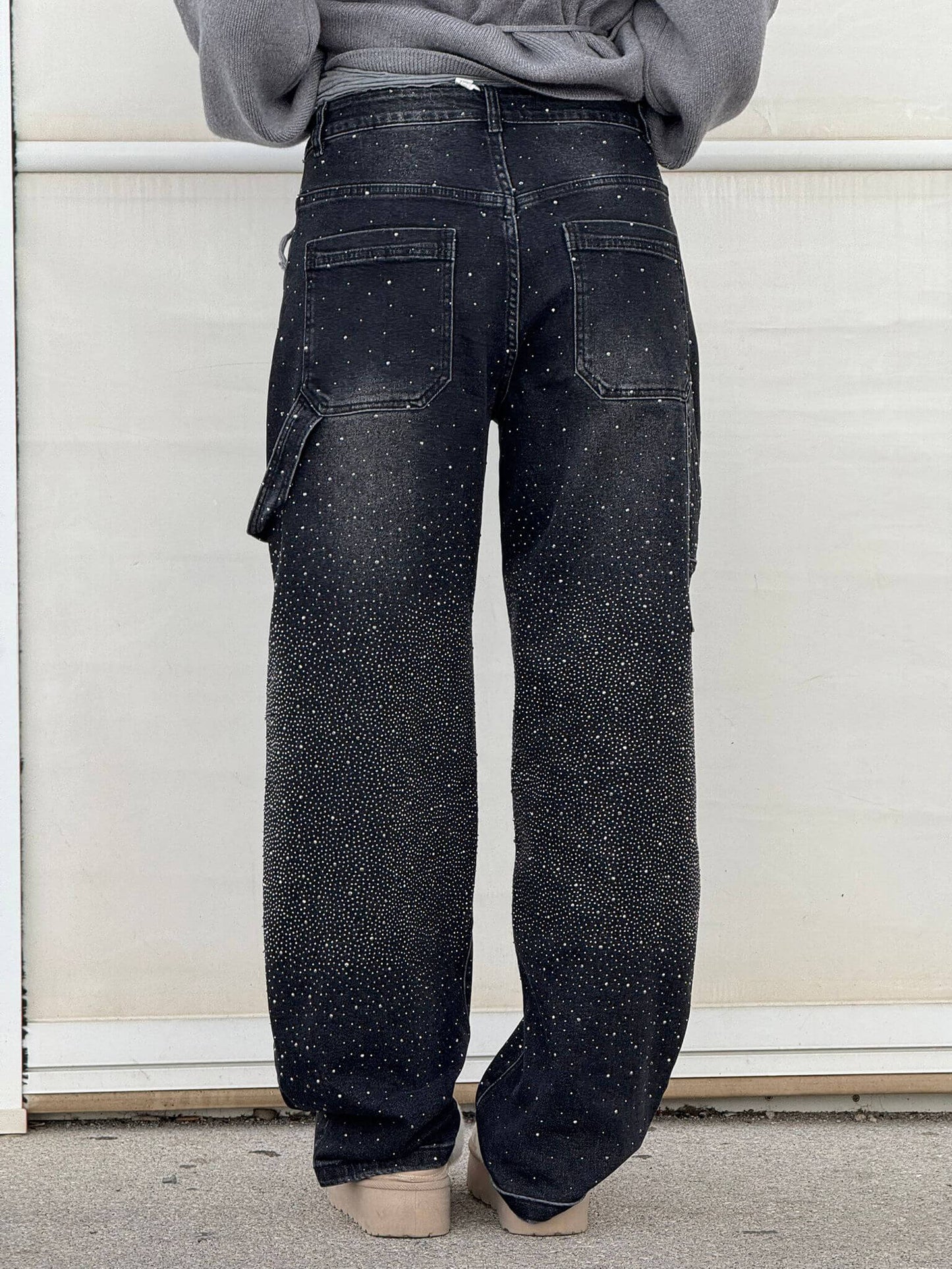 Sophie | Pantalon large à paillettes