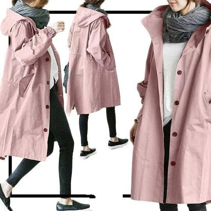 Mandy - Trench Coat Élégant Déperlant