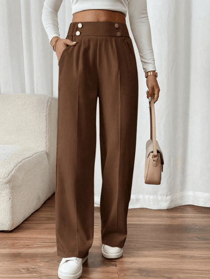 Isa™ | Pantalon taille haute