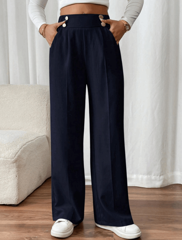 Isa™ | Pantalon taille haute