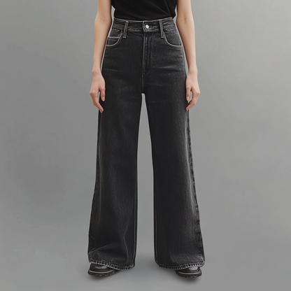 Maison Étoile™ | Jean Noir Évasé