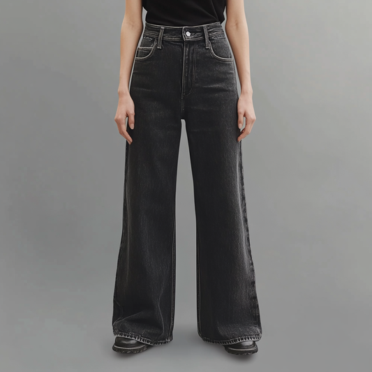 Maison Étoile™ | Jean Noir Évasé